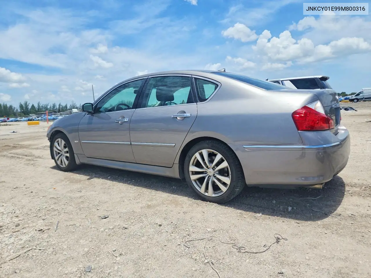 2009 Infiniti M35 Base VIN: JNKCY01E99M800316 Lot: 61343186