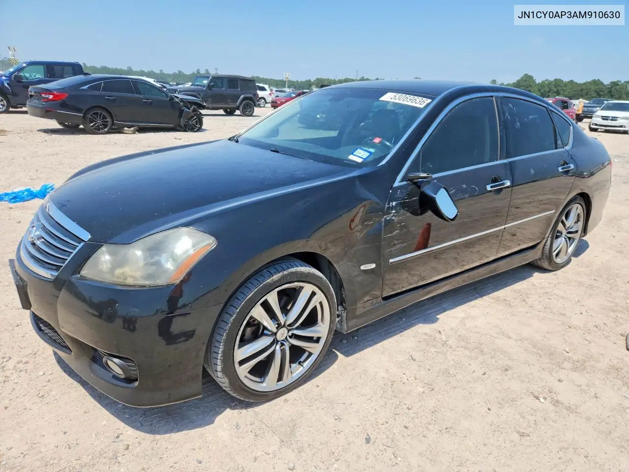2010 Infiniti M35 Base VIN: JN1CY0AP3AM910630 Lot: 53069636
