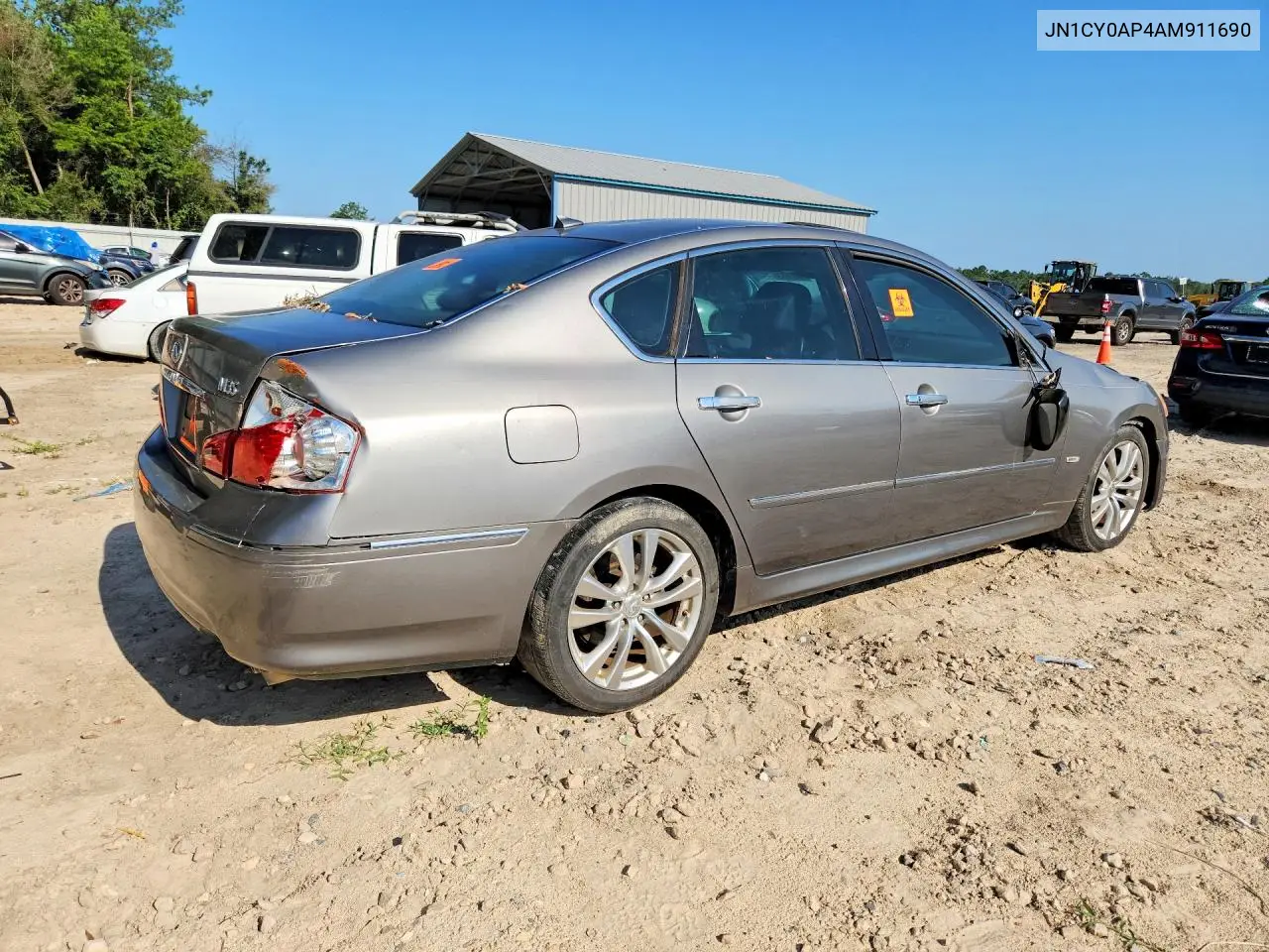 2010 Infiniti M35 Base VIN: JN1CY0AP4AM911690 Lot: 59703696