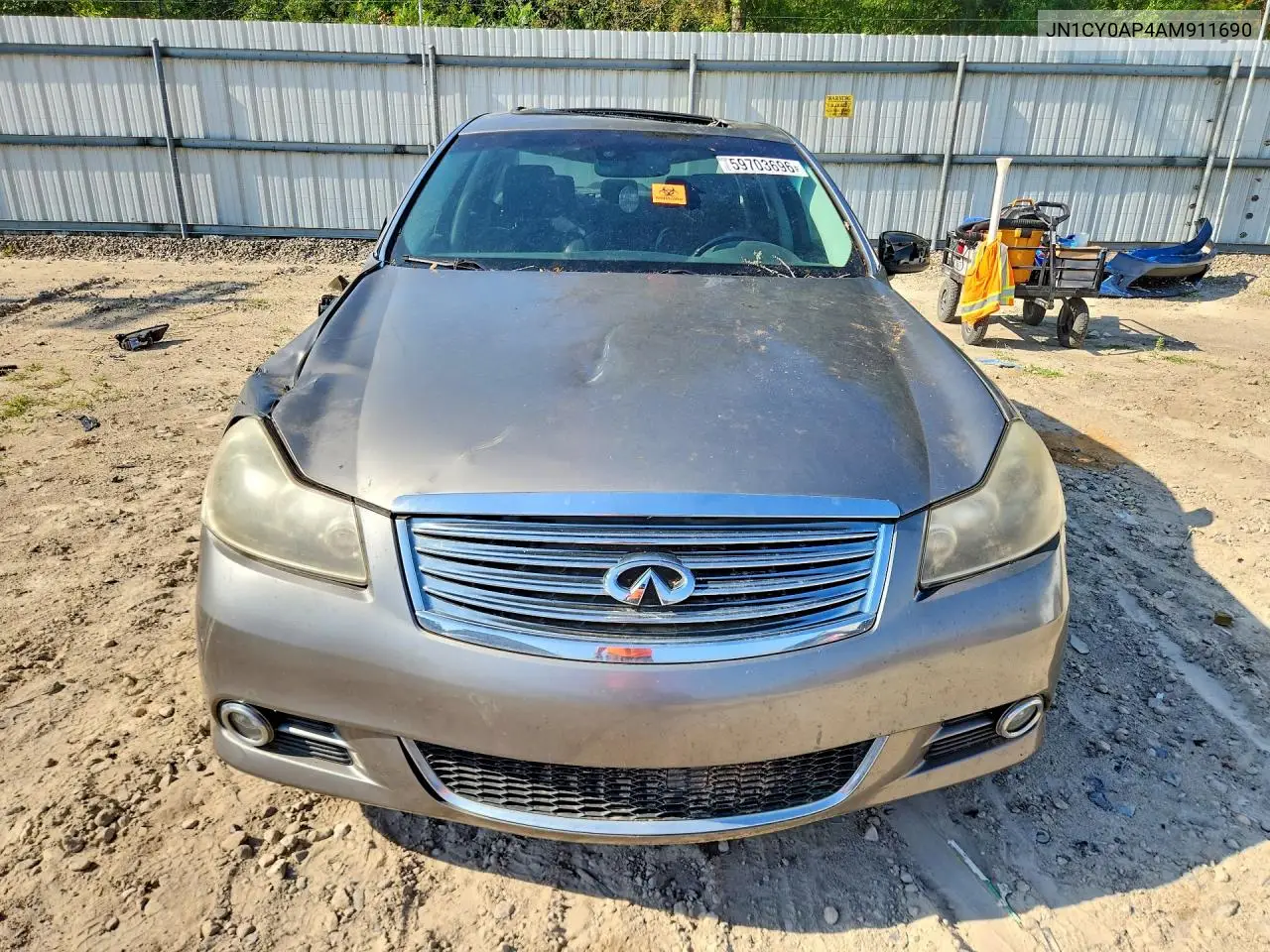 2010 Infiniti M35 Base VIN: JN1CY0AP4AM911690 Lot: 59703696