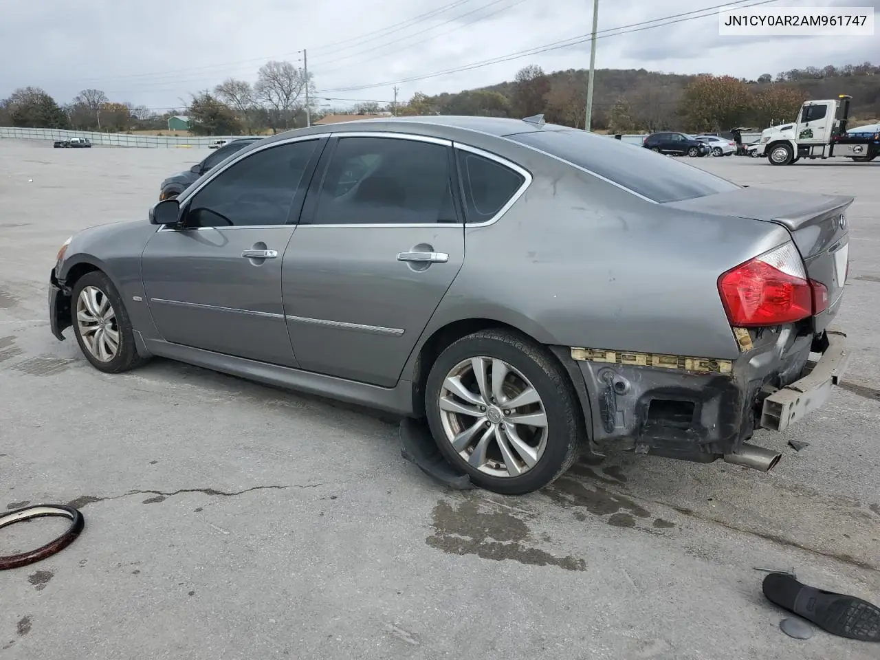 JN1CY0AR2AM961747 2010 Infiniti M35 Base