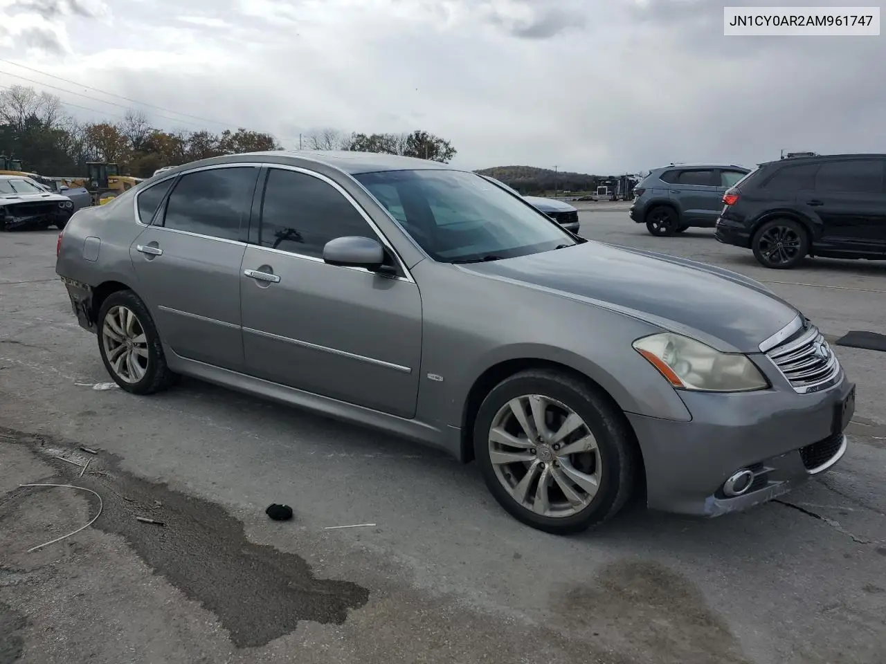 JN1CY0AR2AM961747 2010 Infiniti M35 Base