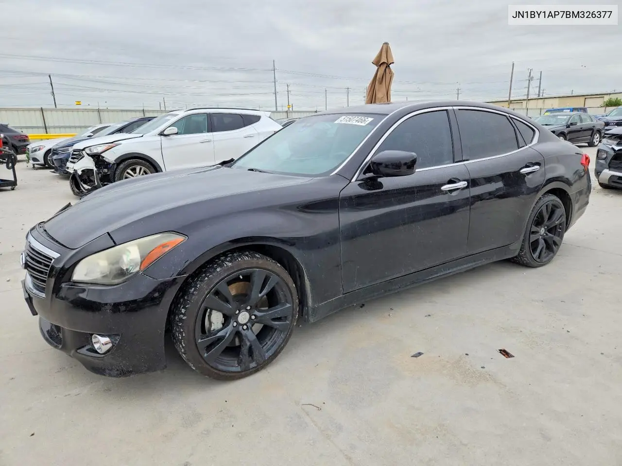 2011 Infiniti M37 Base VIN: JN1BY1AP7BM326377 Lot: 51507466