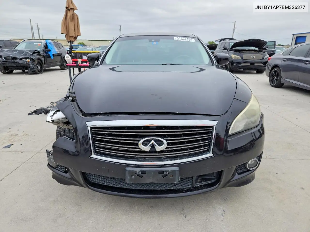 2011 Infiniti M37 Base VIN: JN1BY1AP7BM326377 Lot: 51507466
