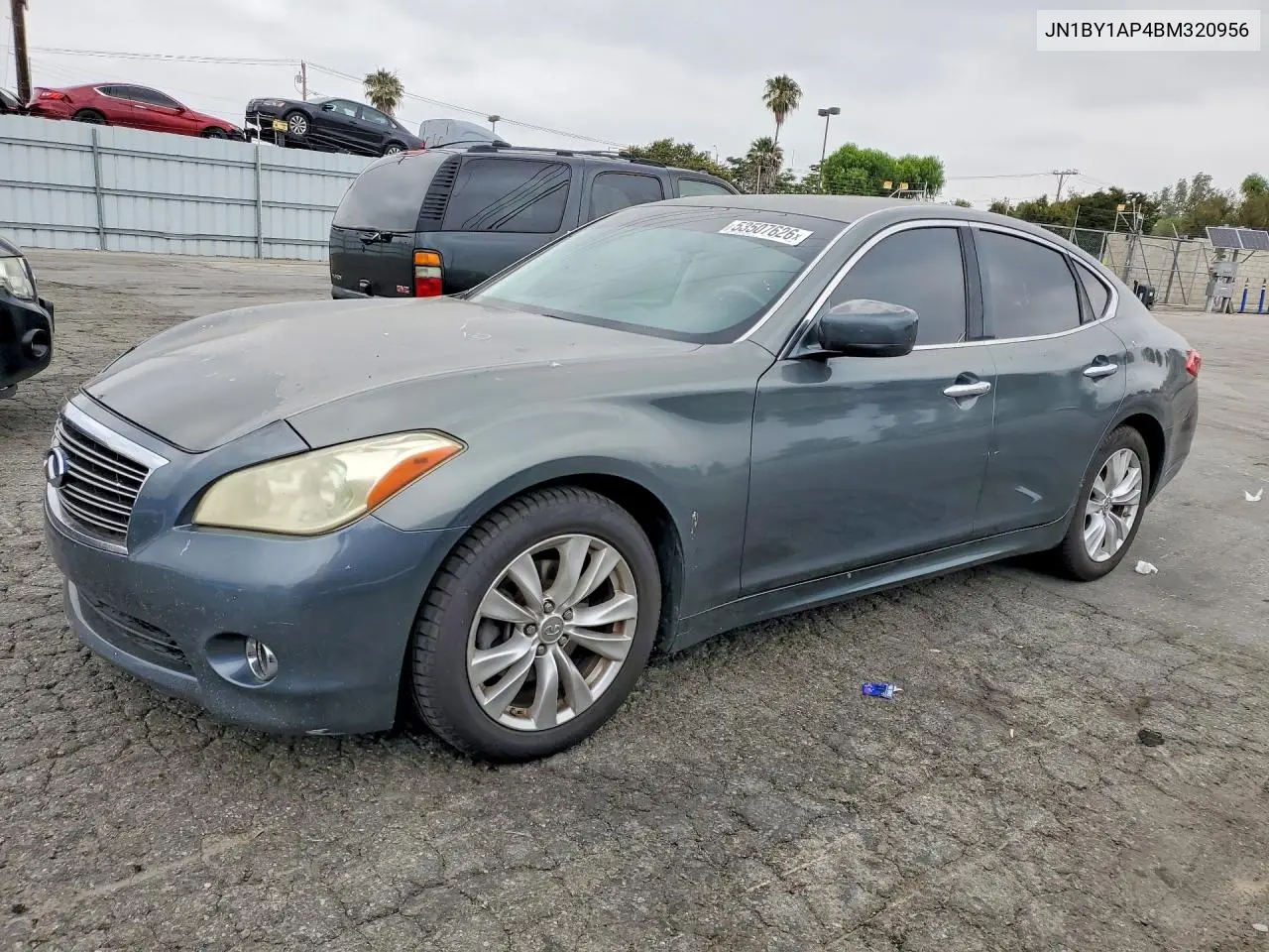 2011 Infiniti M37 Base VIN: JN1BY1AP4BM320956 Lot: 53507626