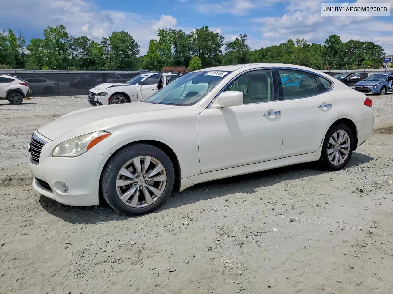 2011 Infiniti M37 Base VIN: JN1BY1AP5BM320058 Lot: 55461286