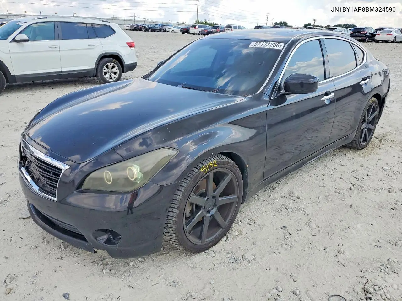 2011 Infiniti M37 Base VIN: JN1BY1AP8BM324590 Lot: 57172236