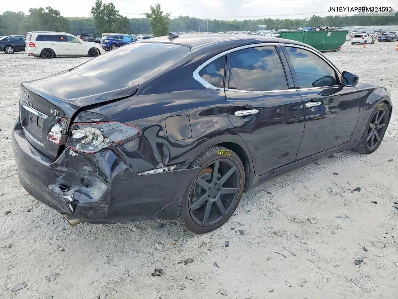 2011 Infiniti M37 Base VIN: JN1BY1AP8BM324590 Lot: 57172236