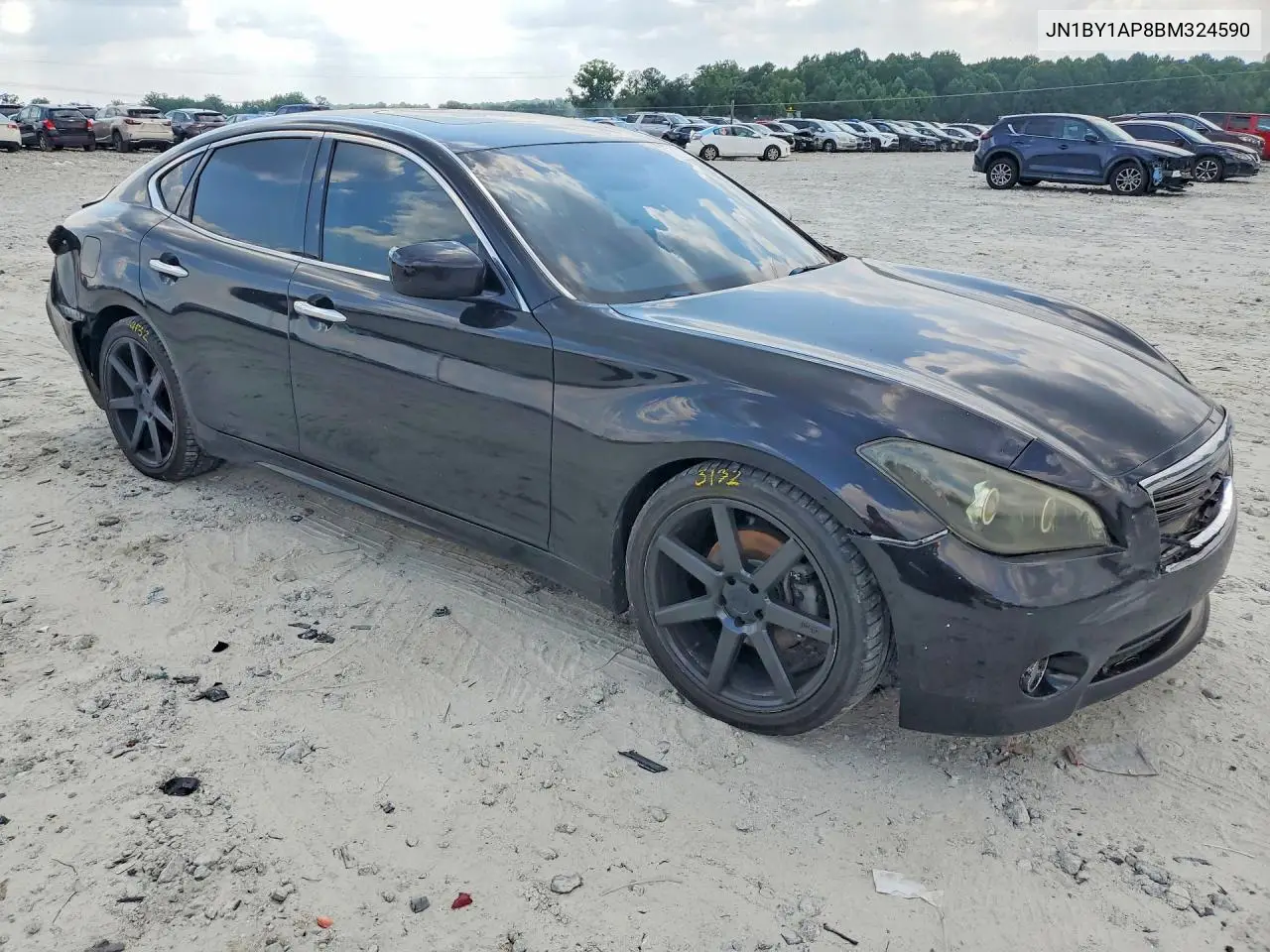 2011 Infiniti M37 Base VIN: JN1BY1AP8BM324590 Lot: 57172236