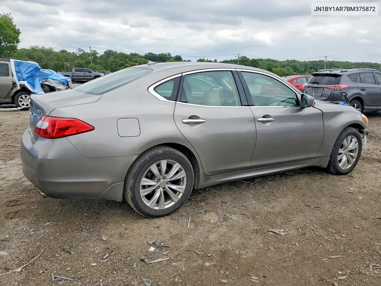 2011 Infiniti M37 X VIN: JN1BY1AR7BM375872 Lot: 57250816