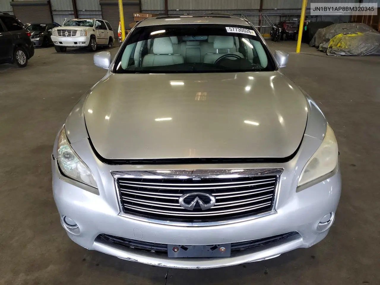 2011 Infiniti M37 Base VIN: JN1BY1AP8BM320345 Lot: 57730026