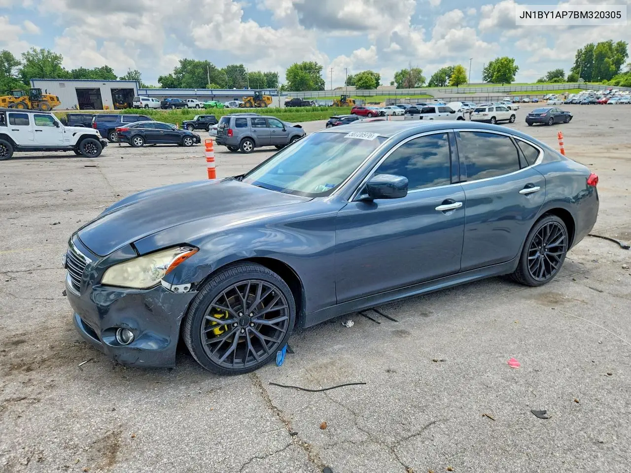 2011 Infiniti M37 Base VIN: JN1BY1AP7BM320305 Lot: 58726976