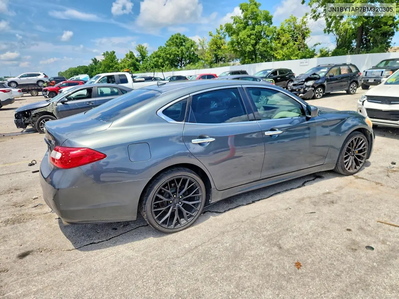 2011 Infiniti M37 Base VIN: JN1BY1AP7BM320305 Lot: 58726976