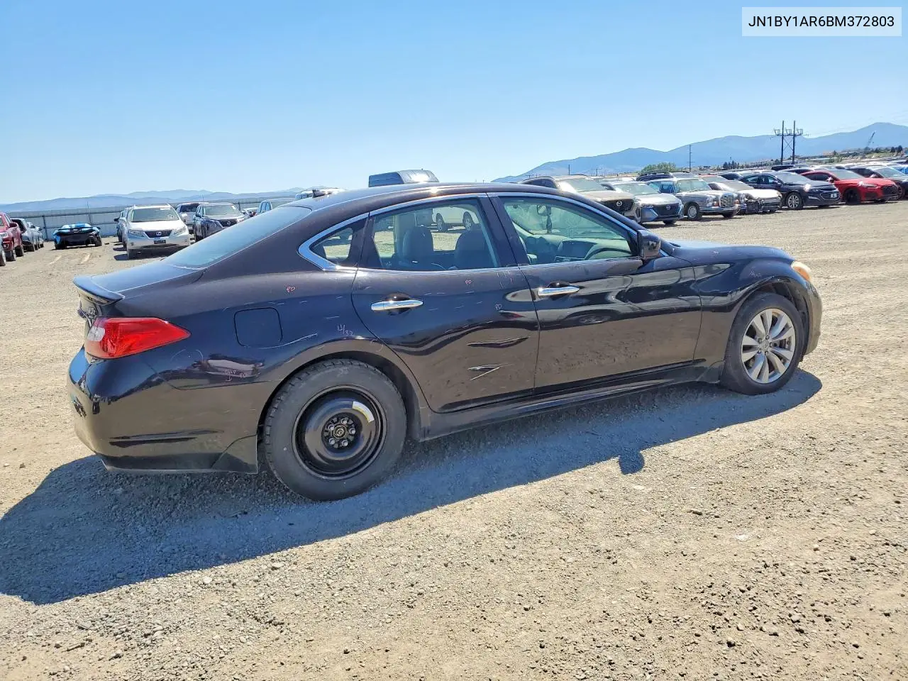2011 Infiniti M37 X VIN: JN1BY1AR6BM372803 Lot: 59770806