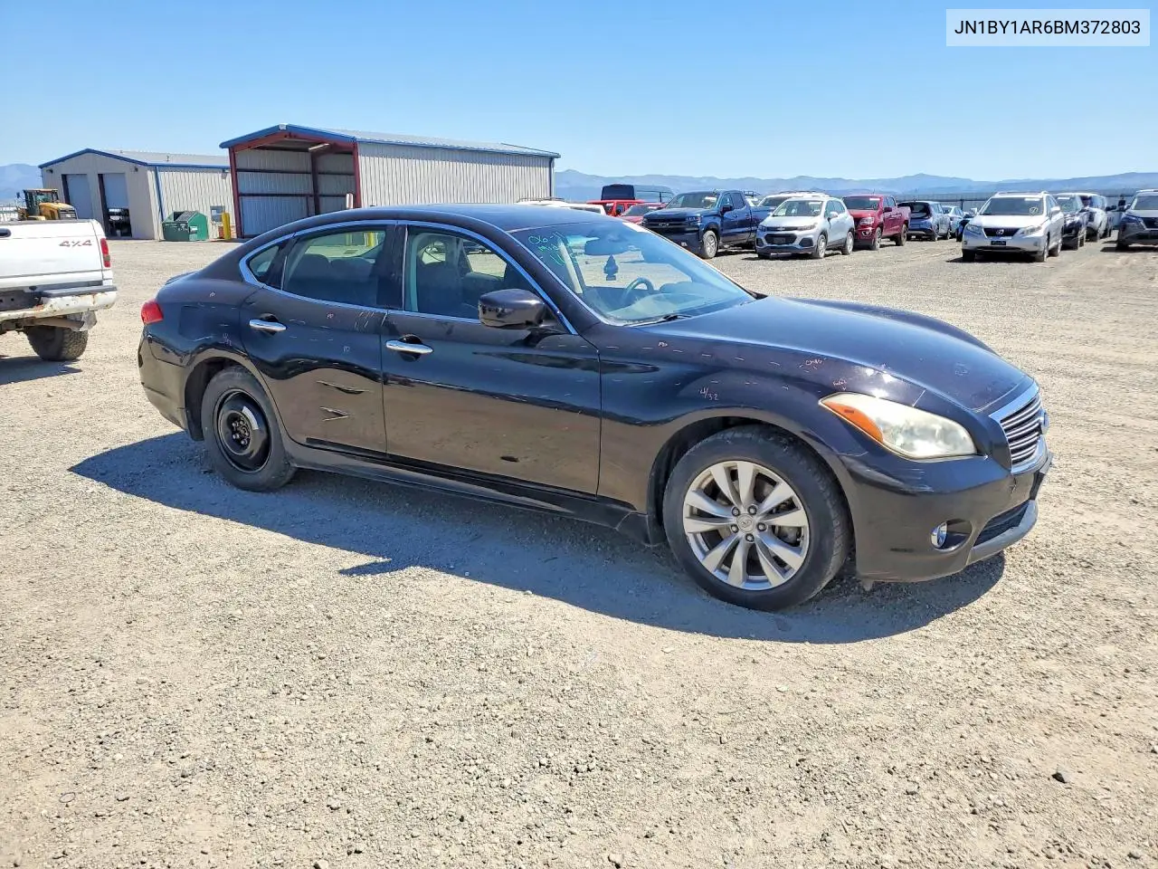 2011 Infiniti M37 X VIN: JN1BY1AR6BM372803 Lot: 59770806
