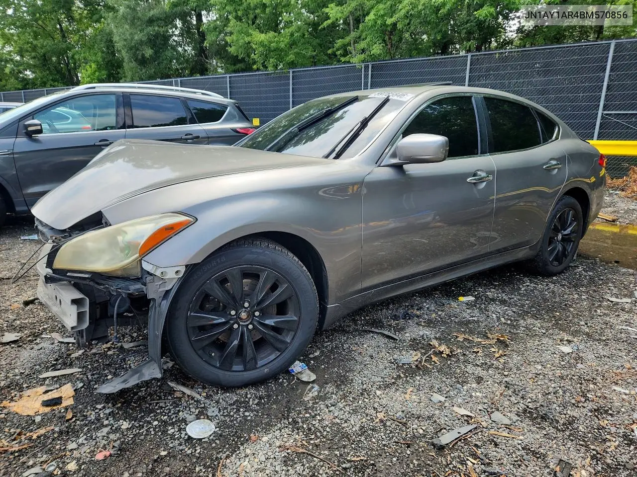 2011 Infiniti M56 X VIN: JN1AY1AR4BM570856 Lot: 59785846