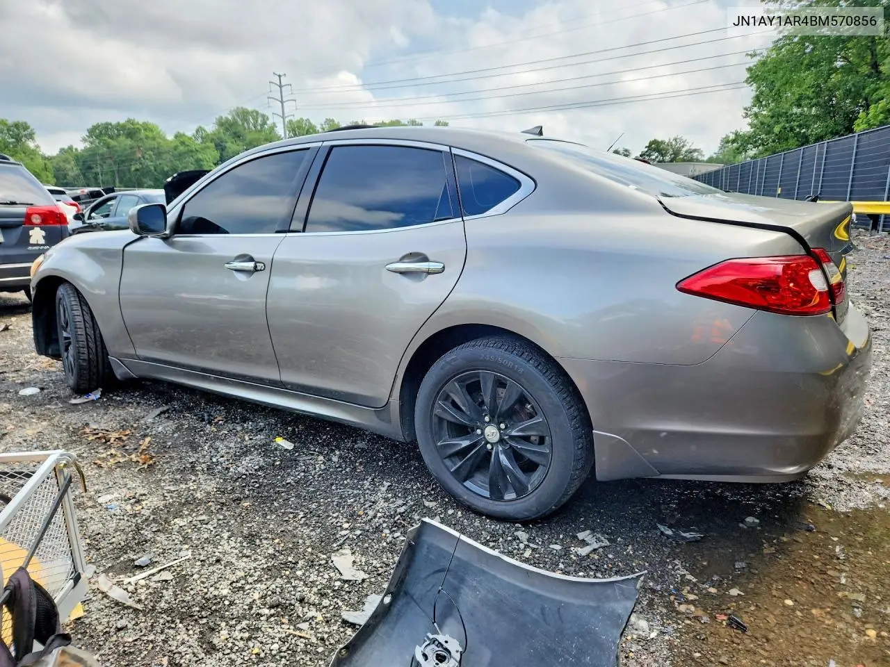 2011 Infiniti M56 X VIN: JN1AY1AR4BM570856 Lot: 59785846