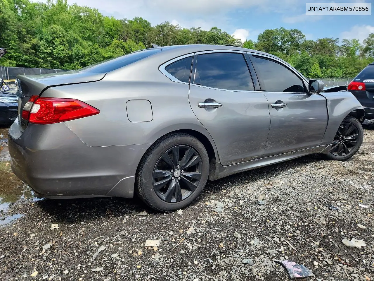 2011 Infiniti M56 X VIN: JN1AY1AR4BM570856 Lot: 59785846