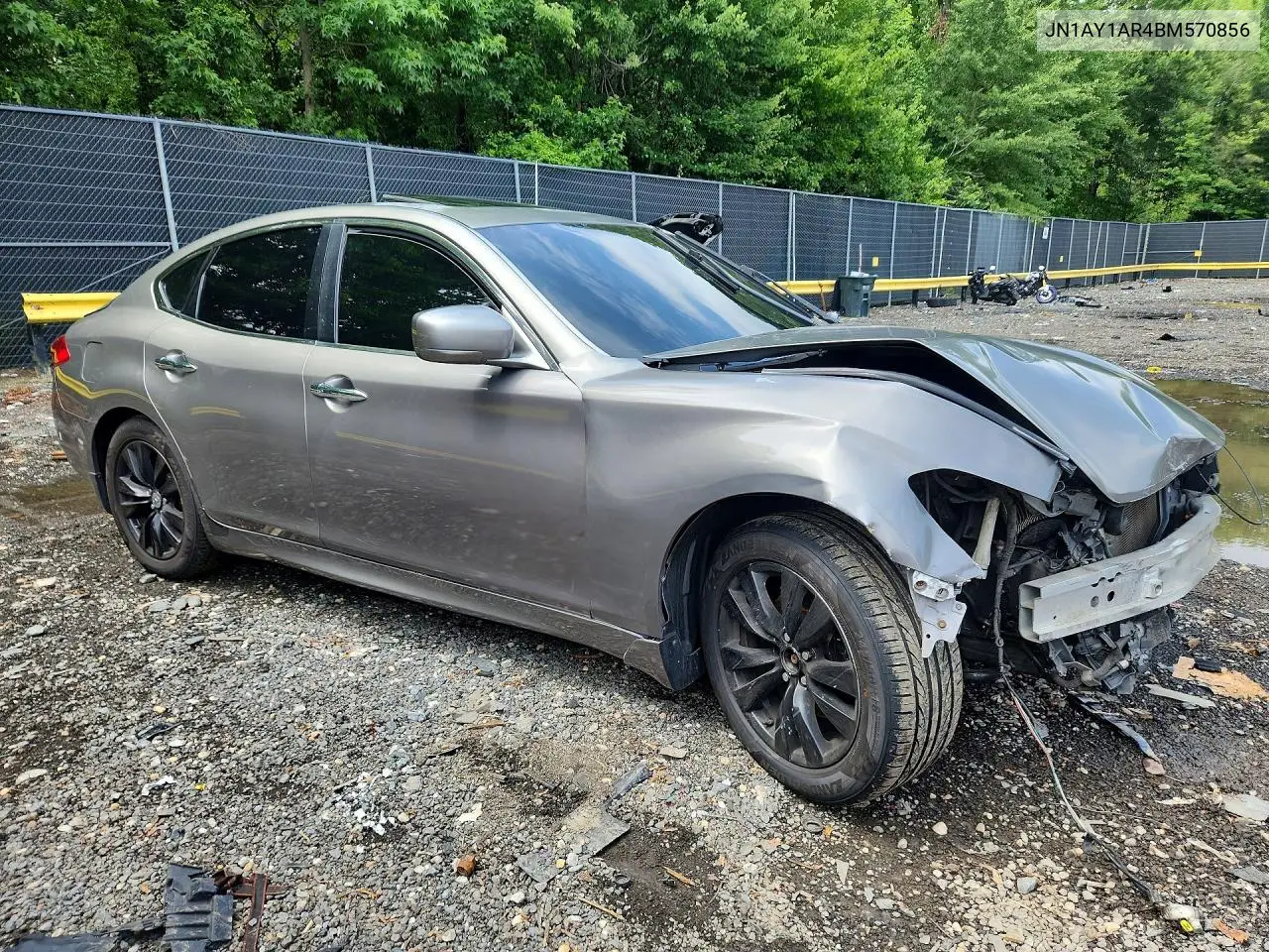 2011 Infiniti M56 X VIN: JN1AY1AR4BM570856 Lot: 59785846