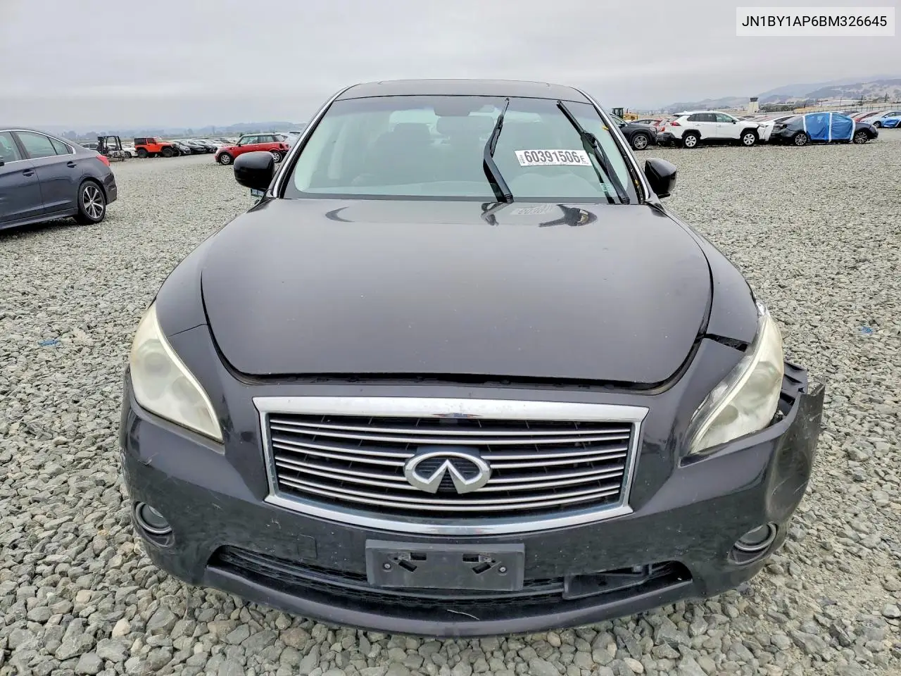 2011 Infiniti M37 Base VIN: JN1BY1AP6BM326645 Lot: 60391506