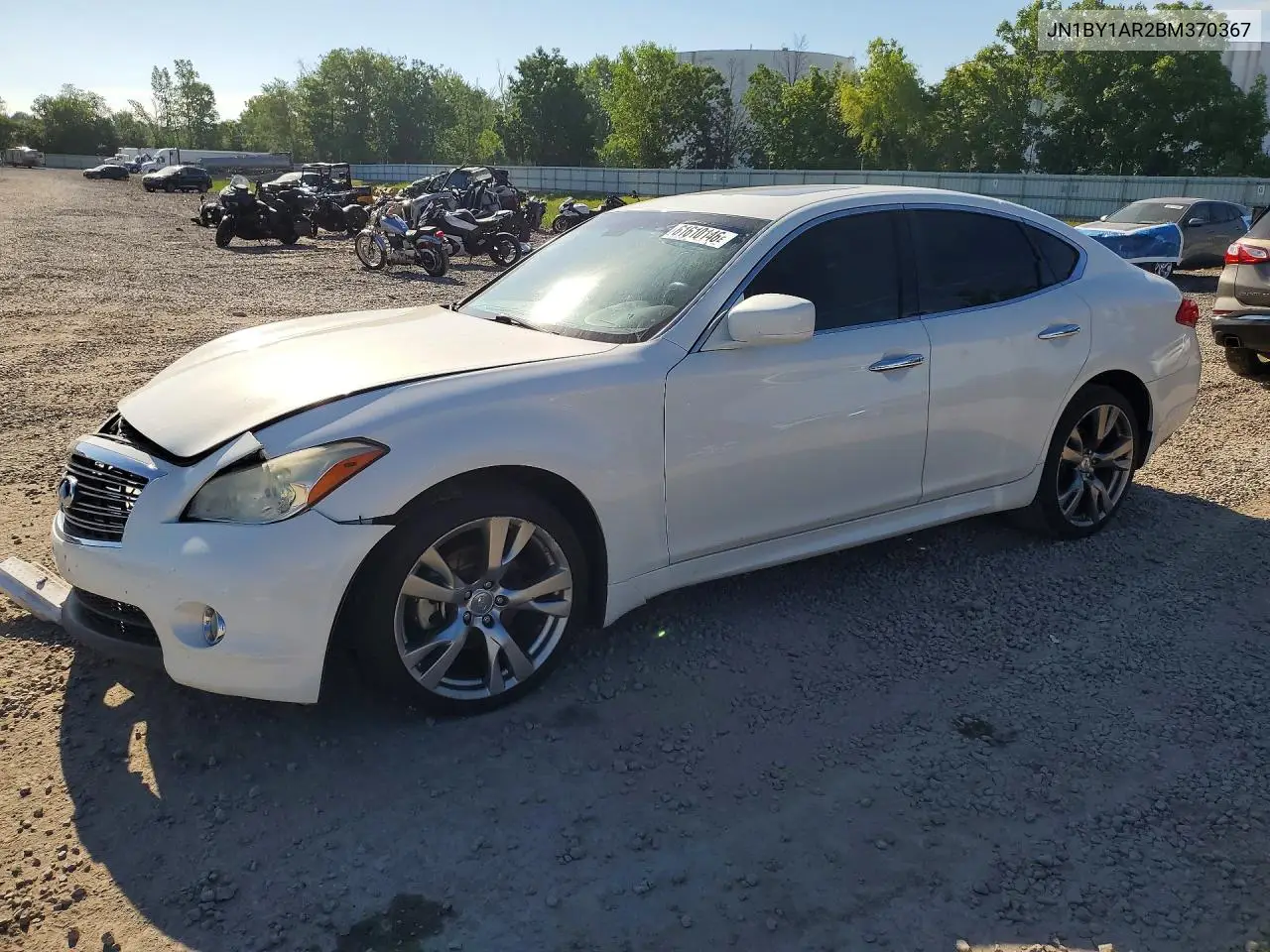 2011 Infiniti M37 X VIN: JN1BY1AR2BM370367 Lot: 61610146