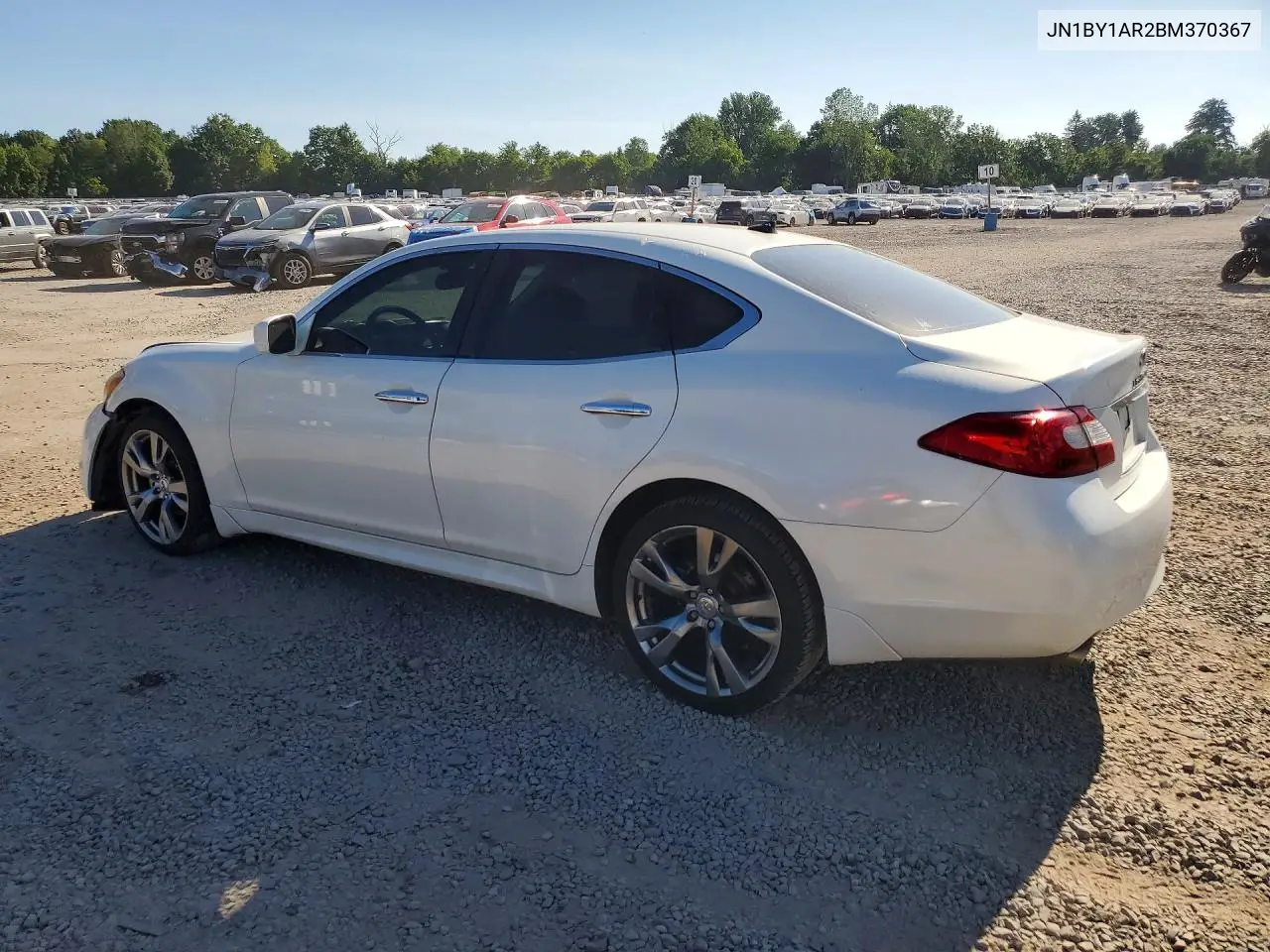 2011 Infiniti M37 X VIN: JN1BY1AR2BM370367 Lot: 61610146