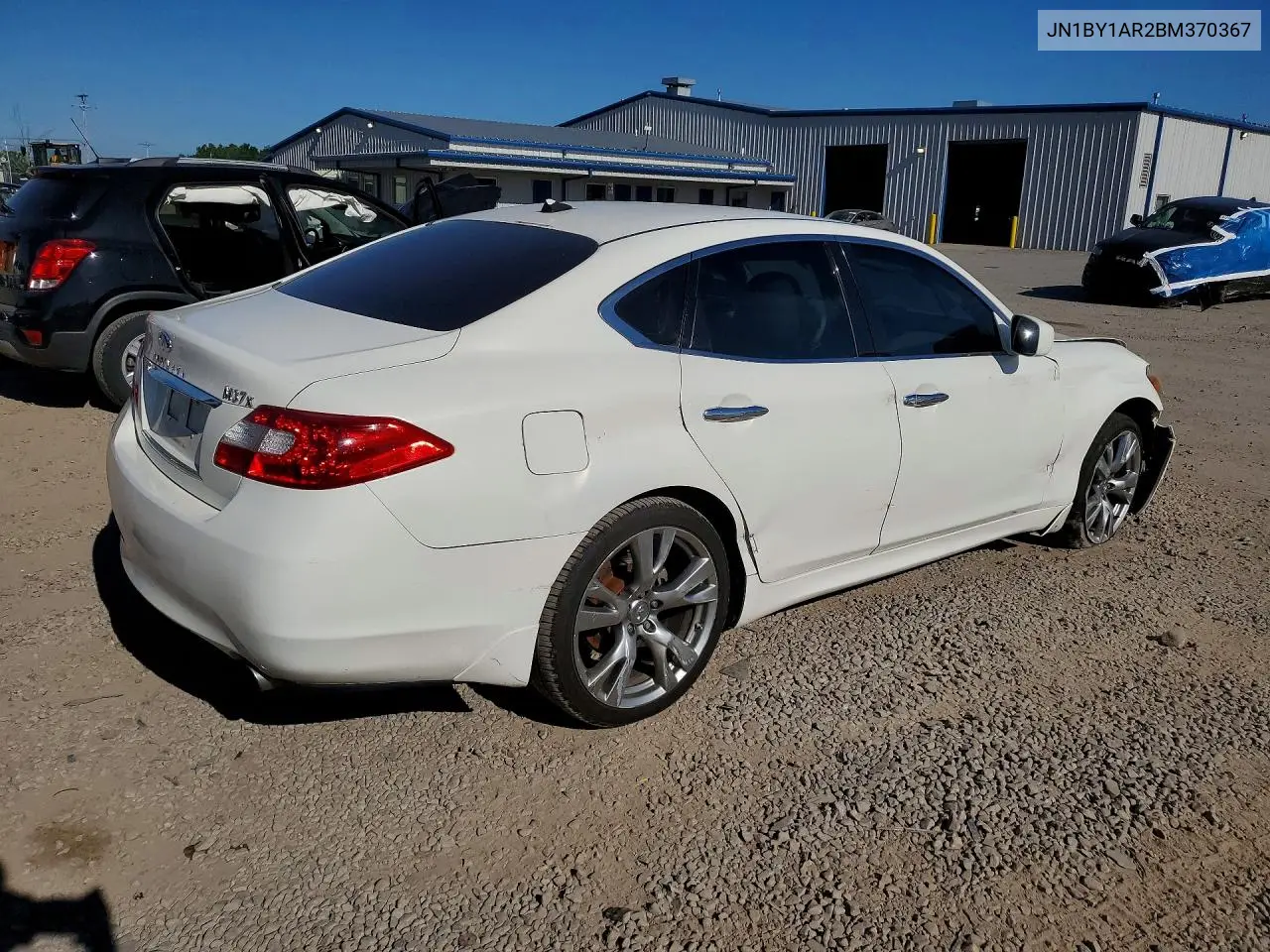 2011 Infiniti M37 X VIN: JN1BY1AR2BM370367 Lot: 61610146