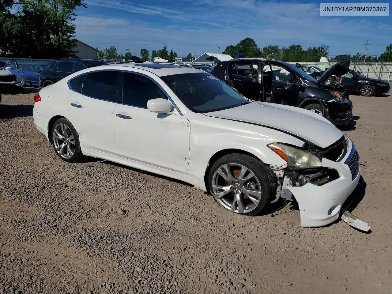 2011 Infiniti M37 X VIN: JN1BY1AR2BM370367 Lot: 61610146