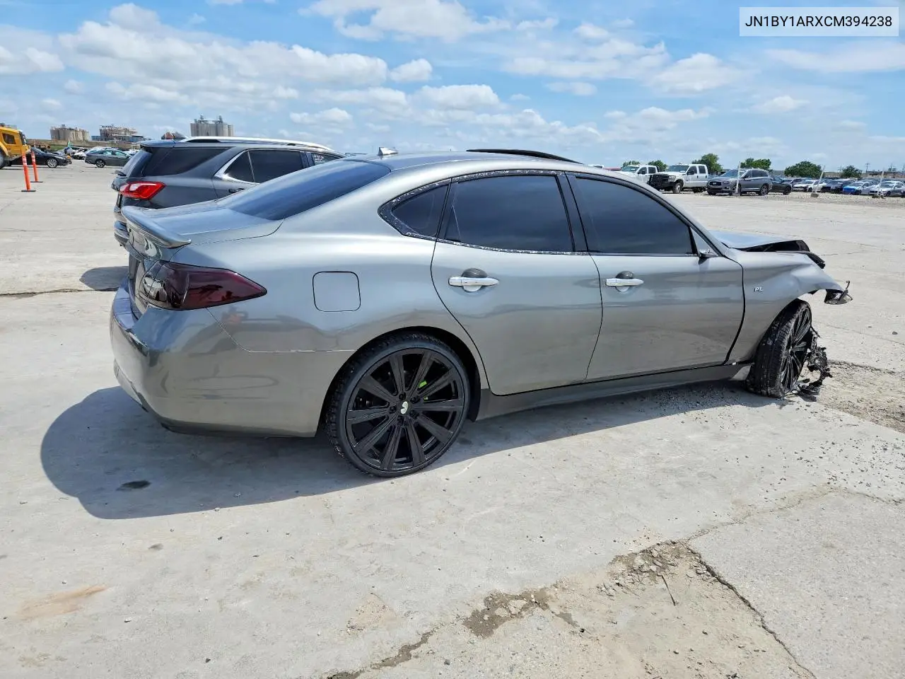 2012 Infiniti M37 X VIN: JN1BY1ARXCM394238 Lot: 52529996