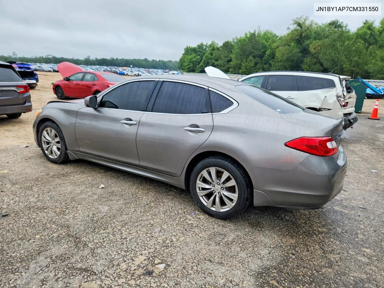 2012 Infiniti M37 Base VIN: JN1BY1AP7CM331550 Lot: 53225136