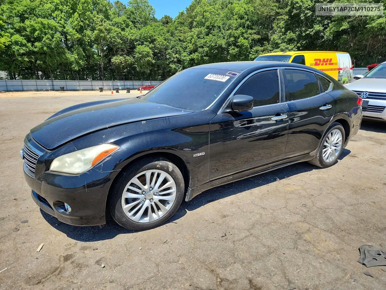 2012 Infiniti M35H Base VIN: JN1EY1AP7CM910275 Lot: 53735336