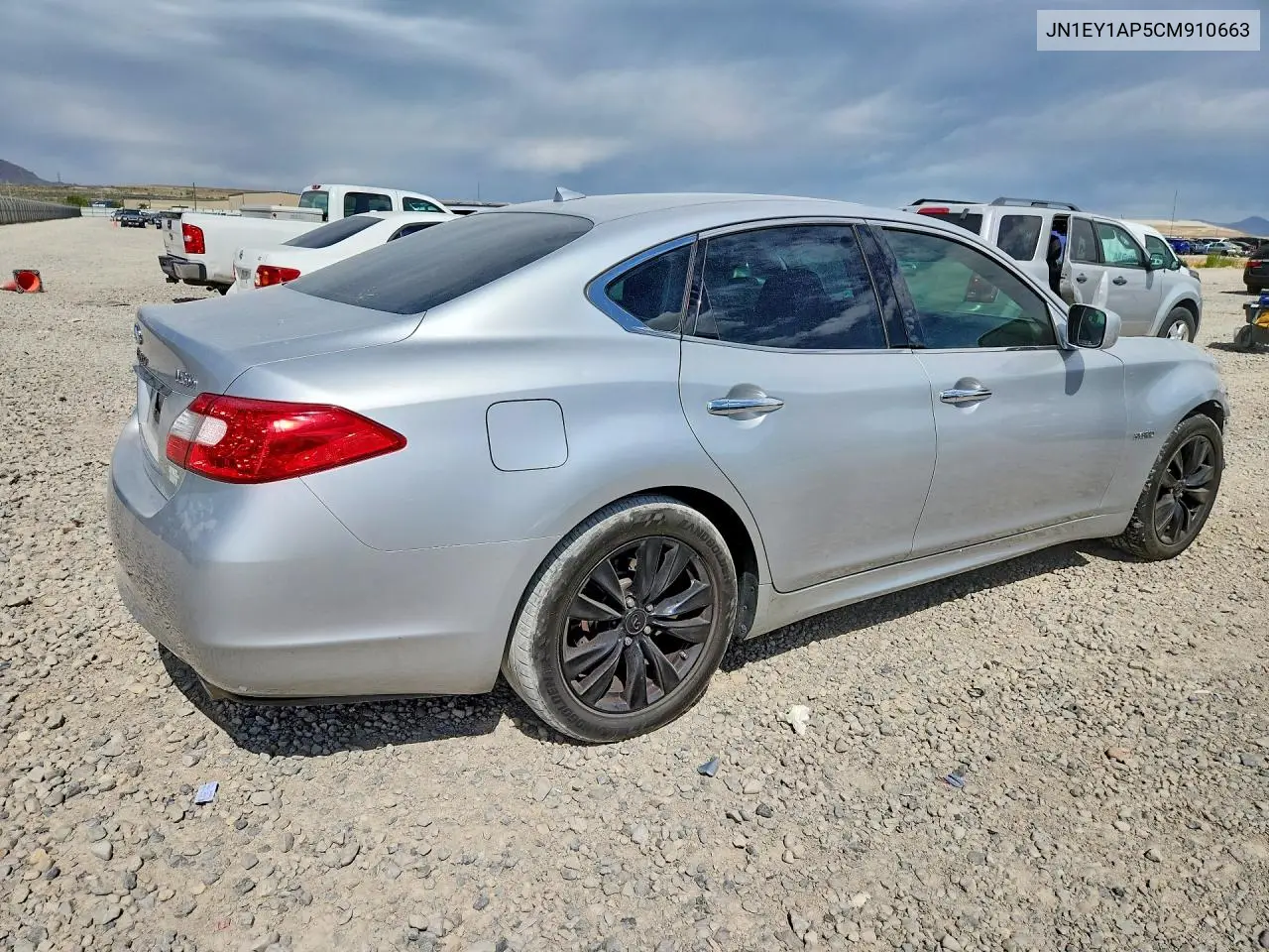 2012 Infiniti M35H Base VIN: JN1EY1AP5CM910663 Lot: 56527796