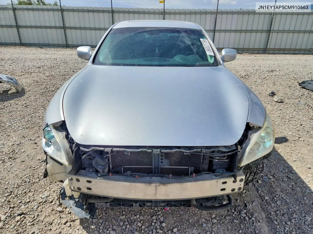 2012 Infiniti M35H Base VIN: JN1EY1AP5CM910663 Lot: 56527796