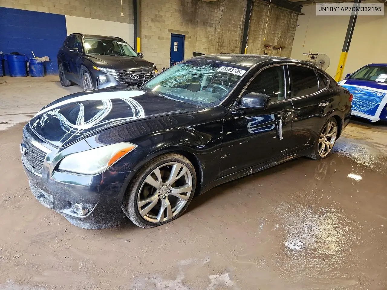 2012 Infiniti M37 Base VIN: JN1BY1AP7CM332195 Lot: 56968186