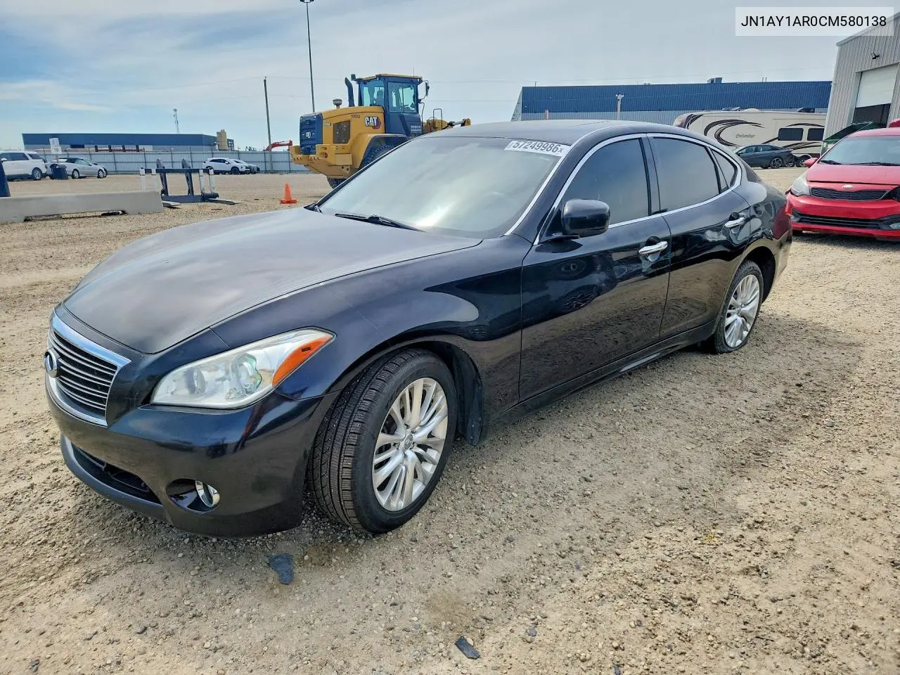 2012 Infiniti M56 X VIN: JN1AY1AR0CM580138 Lot: 57249986