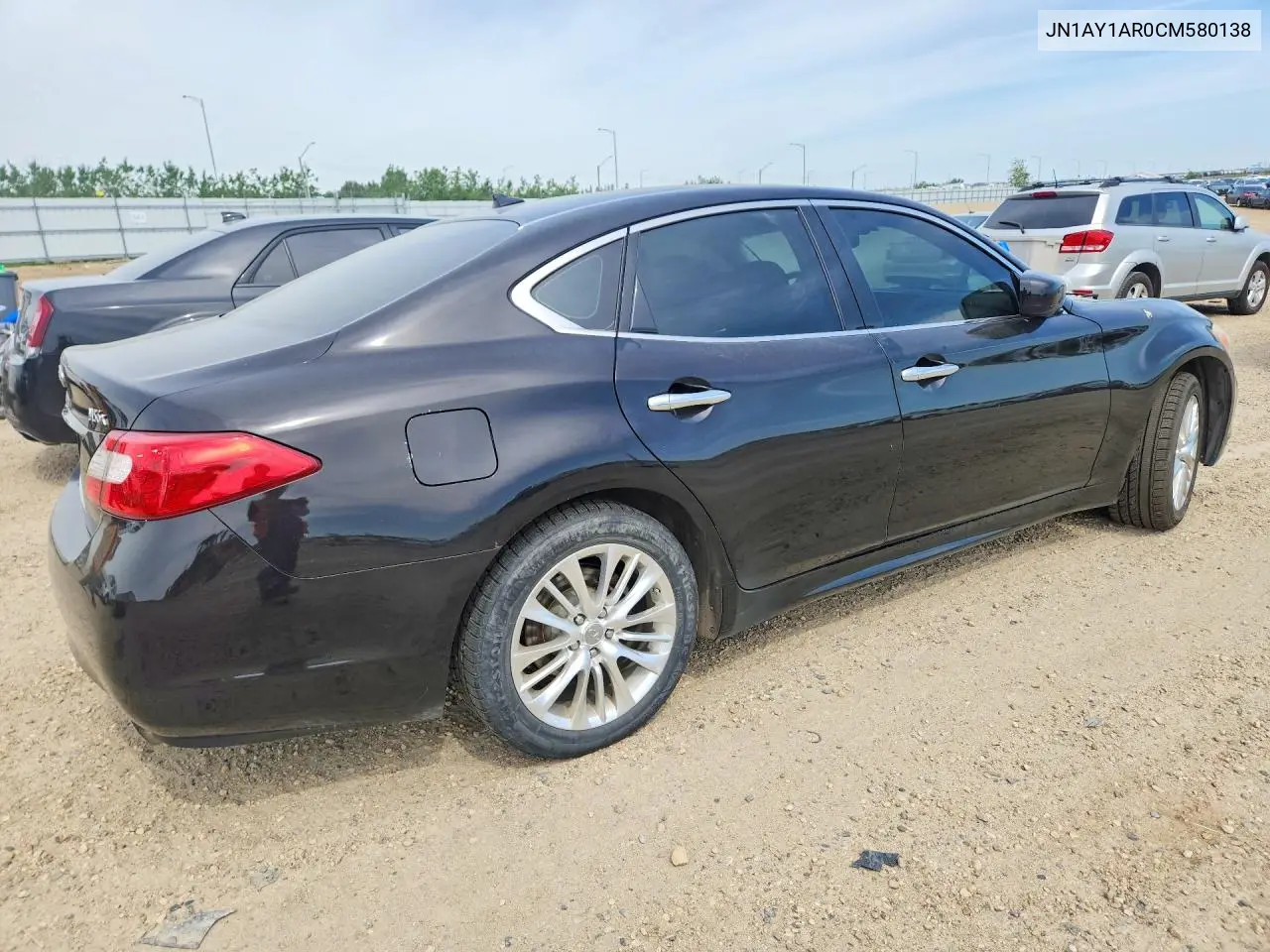 2012 Infiniti M56 X VIN: JN1AY1AR0CM580138 Lot: 57249986
