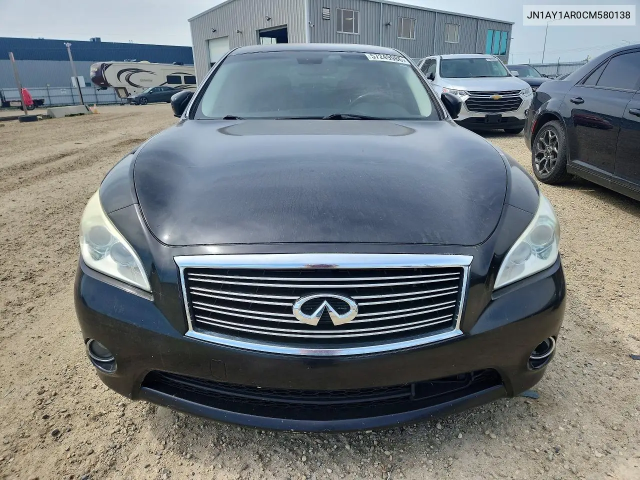 2012 Infiniti M56 X VIN: JN1AY1AR0CM580138 Lot: 57249986