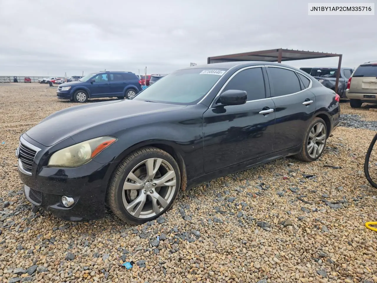 2012 Infiniti M37 Base VIN: JN1BY1AP2CM335716 Lot: 57586446