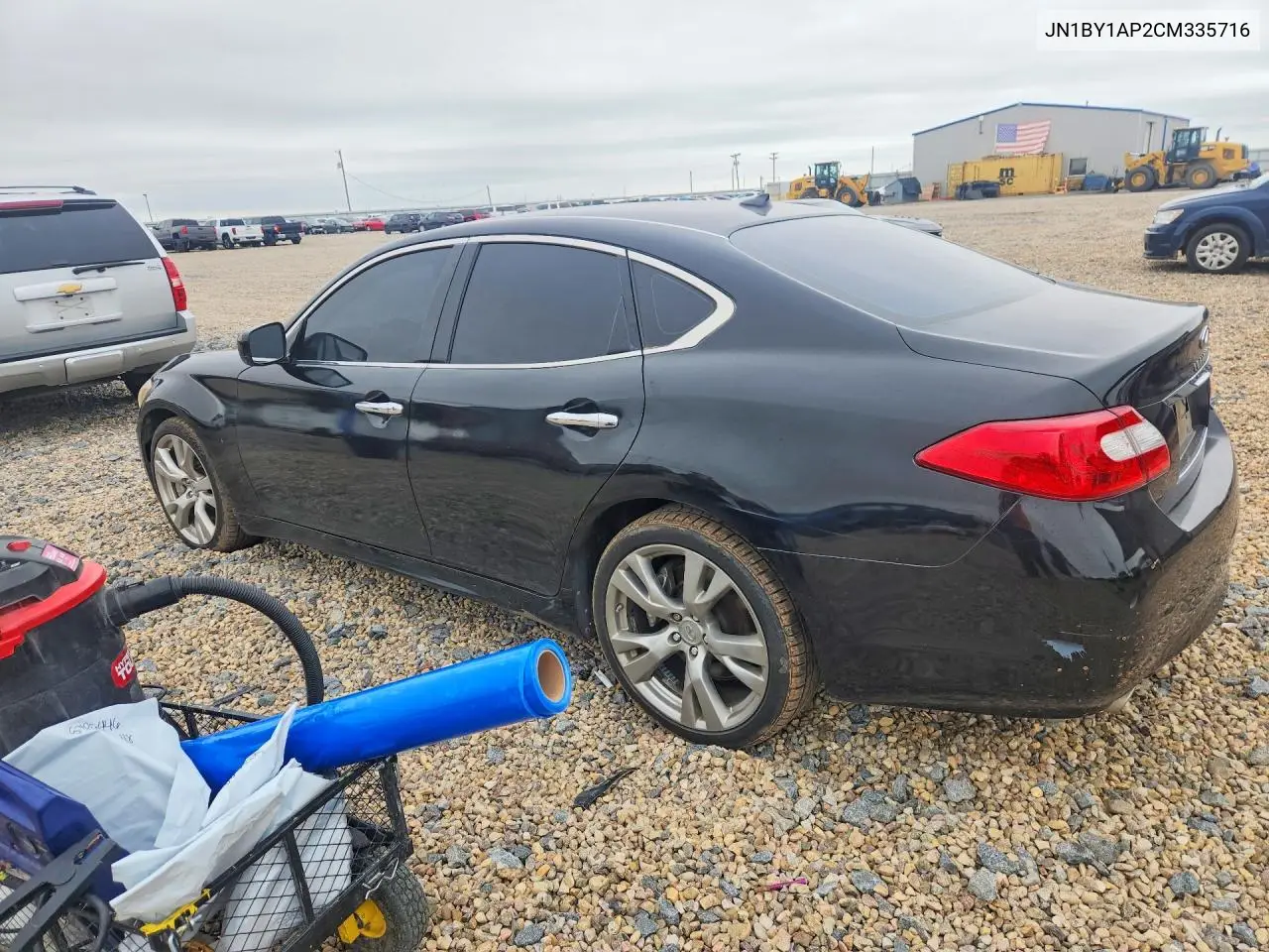2012 Infiniti M37 Base VIN: JN1BY1AP2CM335716 Lot: 57586446