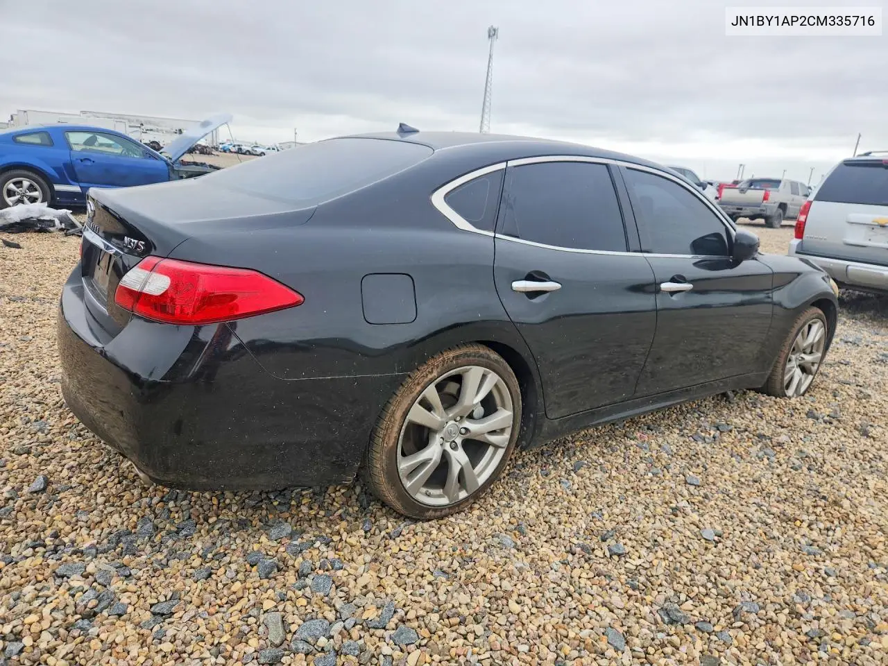 2012 Infiniti M37 Base VIN: JN1BY1AP2CM335716 Lot: 57586446
