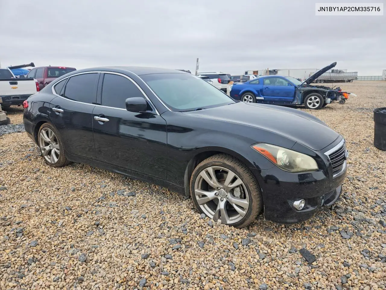 2012 Infiniti M37 Base VIN: JN1BY1AP2CM335716 Lot: 57586446