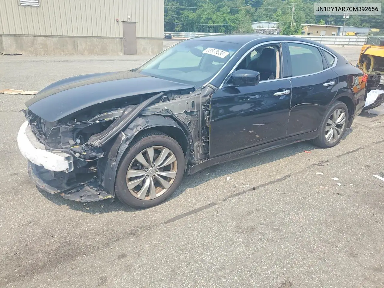 2012 Infiniti M37 X VIN: JN1BY1AR7CM392656 Lot: 58975536