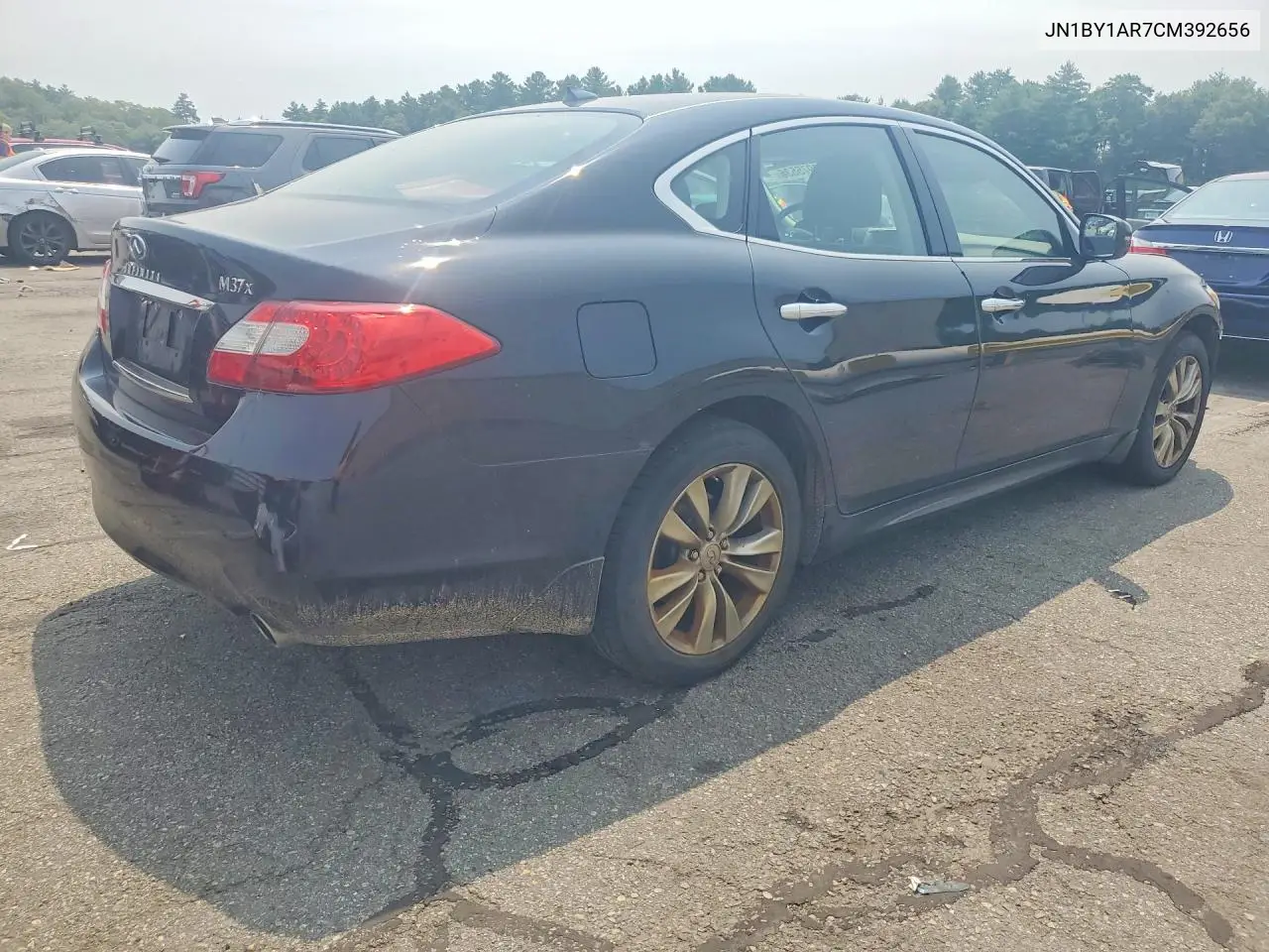 2012 Infiniti M37 X VIN: JN1BY1AR7CM392656 Lot: 58975536