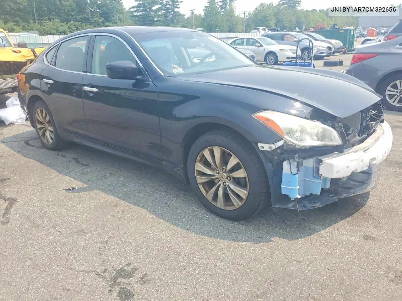 2012 Infiniti M37 X VIN: JN1BY1AR7CM392656 Lot: 58975536
