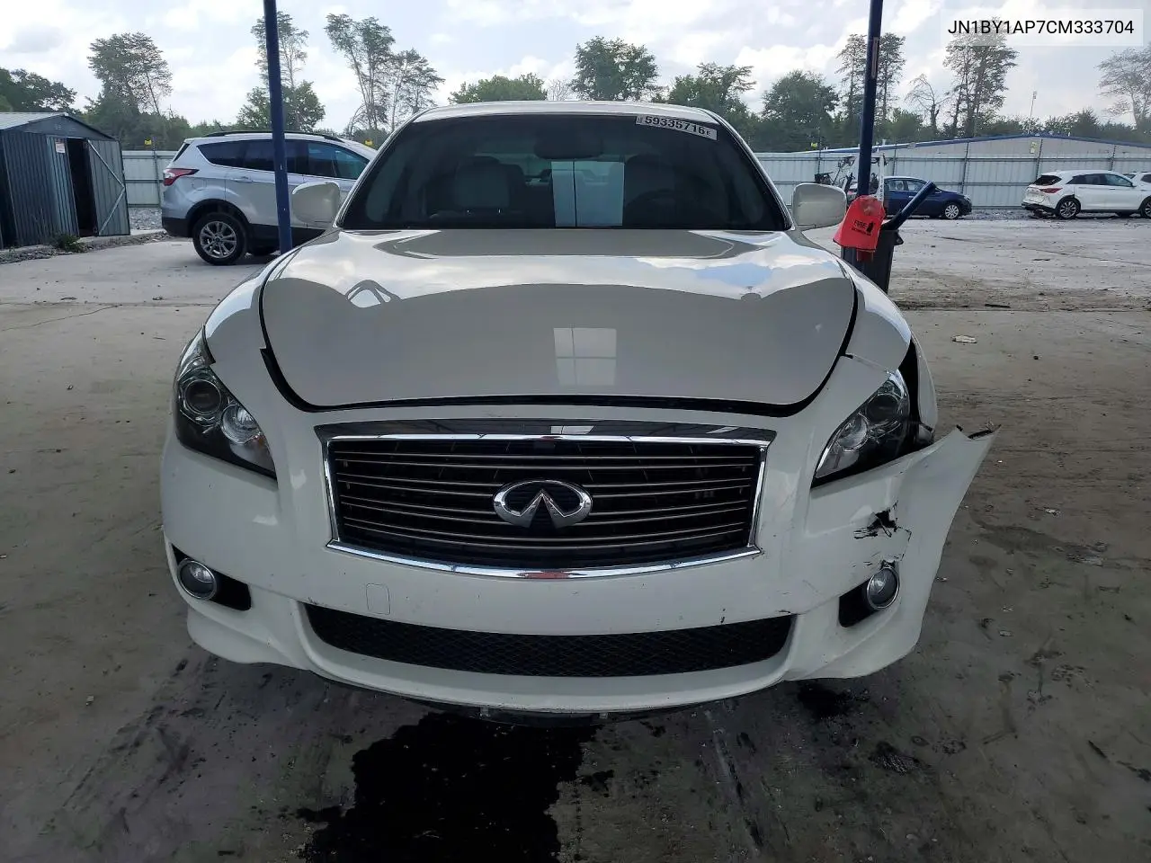 2012 Infiniti M37 Base VIN: JN1BY1AP7CM333704 Lot: 59335716
