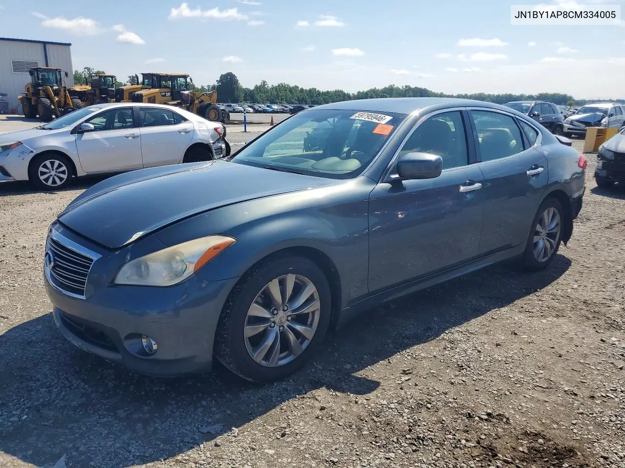 2012 Infiniti M37 Base VIN: JN1BY1AP8CM334005 Lot: 59795946