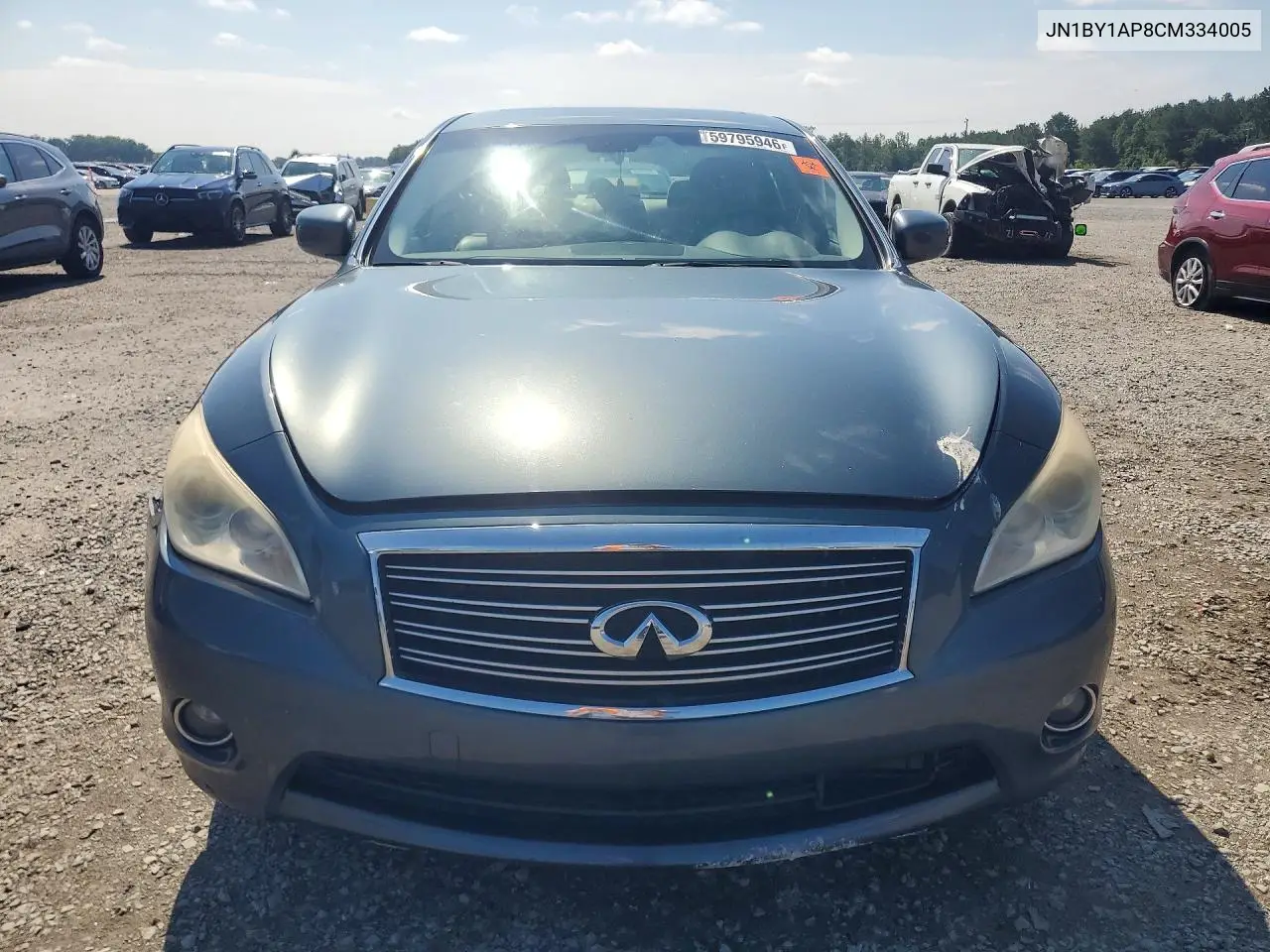 2012 Infiniti M37 Base VIN: JN1BY1AP8CM334005 Lot: 59795946