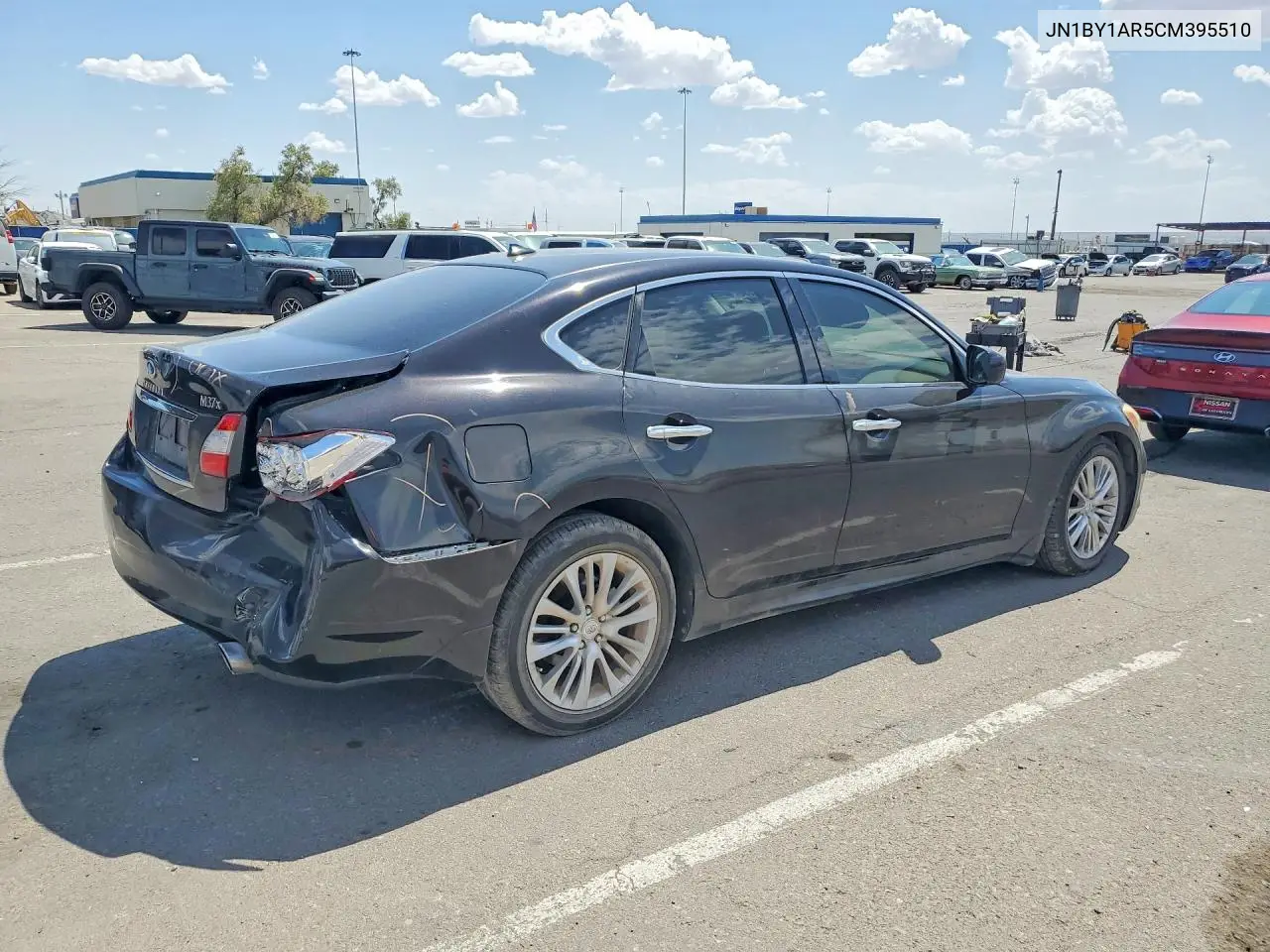 2012 Infiniti M37 X VIN: JN1BY1AR5CM395510 Lot: 60462586