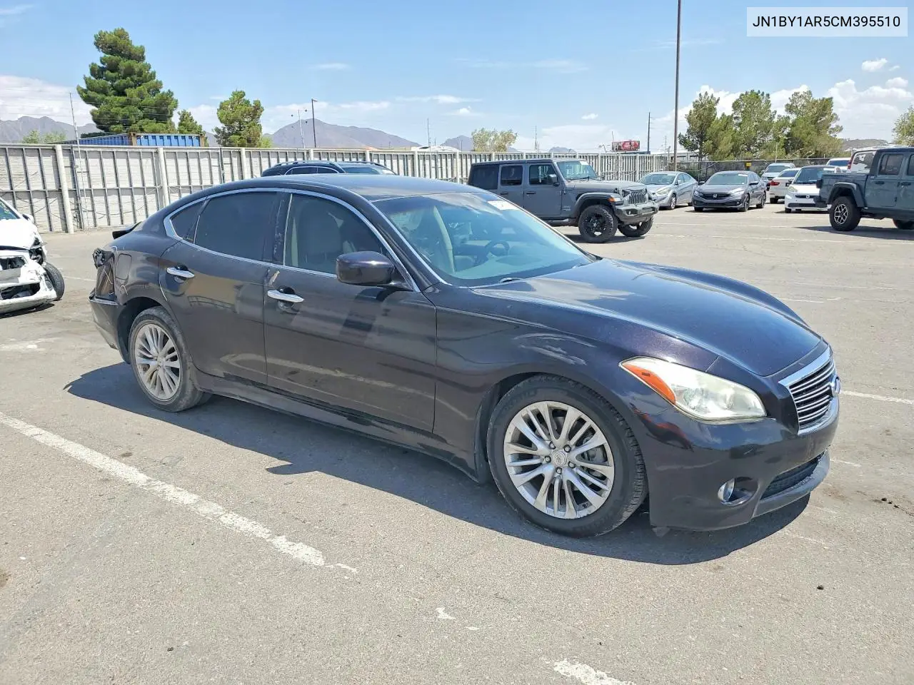 2012 Infiniti M37 X VIN: JN1BY1AR5CM395510 Lot: 60462586