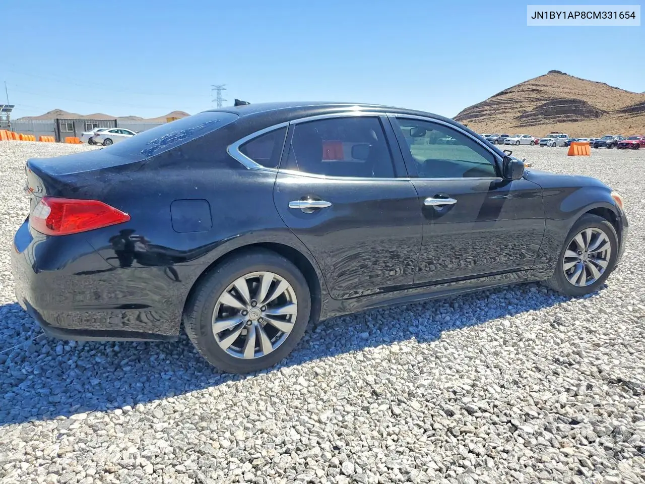 2012 Infiniti M37 Base VIN: JN1BY1AP8CM331654 Lot: 60500416